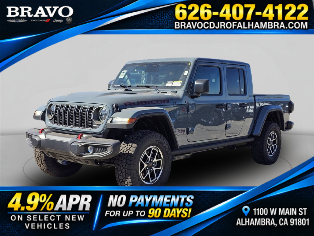 New 2026 Jeep Gladiator Rubicon w/ Steel Power Dome Hood Package AWD/4WD image 1