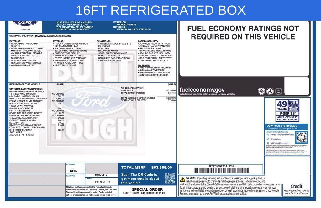 New 2026 Ford F550 2WD Regular Cab Super Duty image 29