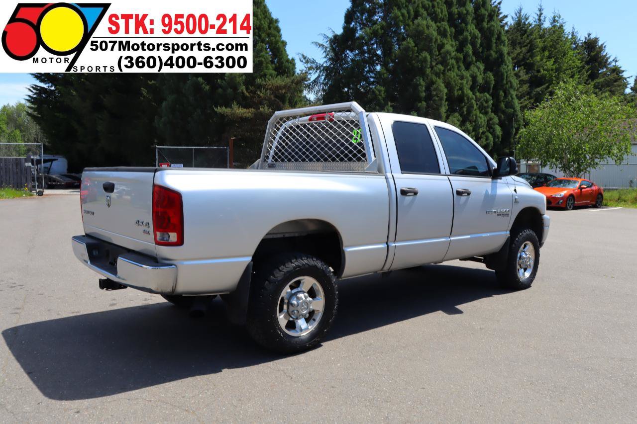 Used 2006 Dodge Ram 2500 Truck SLT w/ Quad Cab Big Horn Value Group AWD/4WD image 9