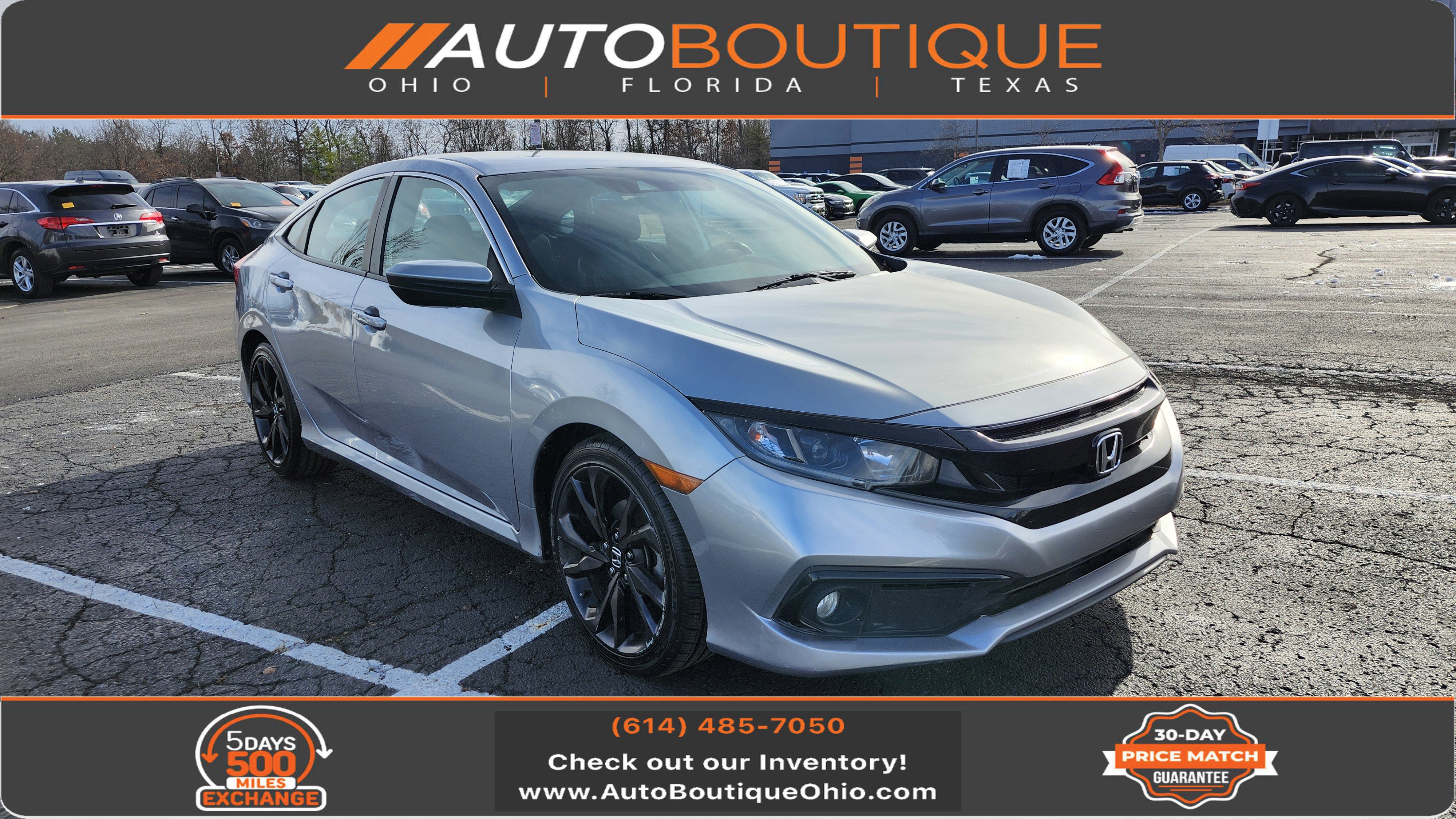 Used 2020 Honda Civic Sport image 1