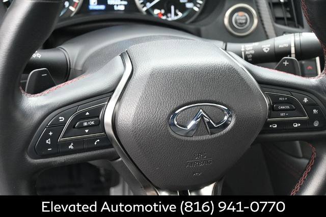 Certified 2022 INFINITI Q60 Red Sport 400 w/ Cargo Package AWD/4WD image 12