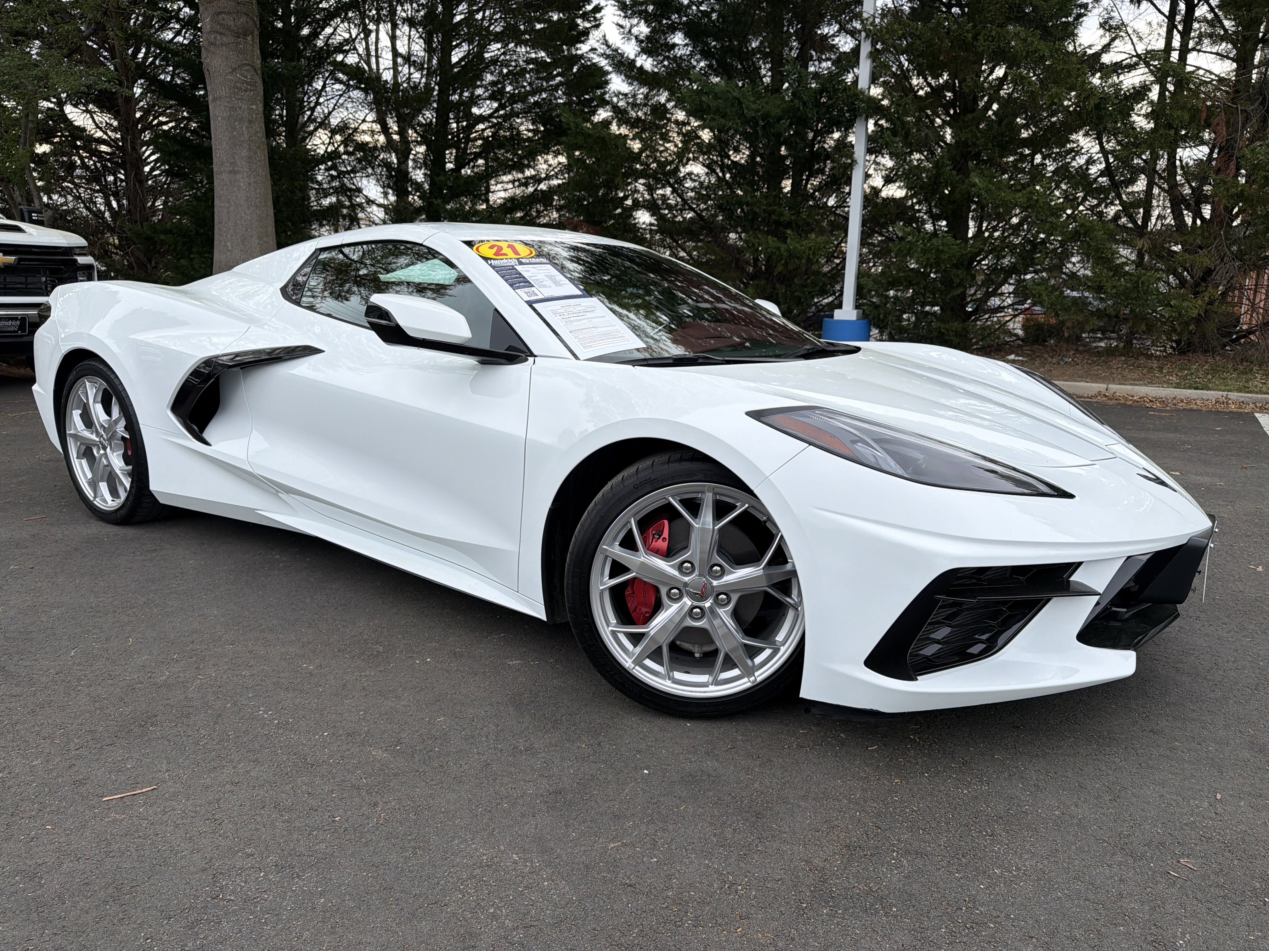 Used 2021 Chevrolet Corvette Stingray Premium Conv w/ Battery Protection Package image 2