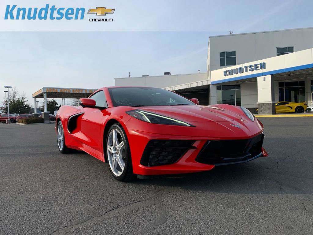 Used 2021 Chevrolet Corvette Stingray Coupe w/ Chrome Exterior Badge Package image 1