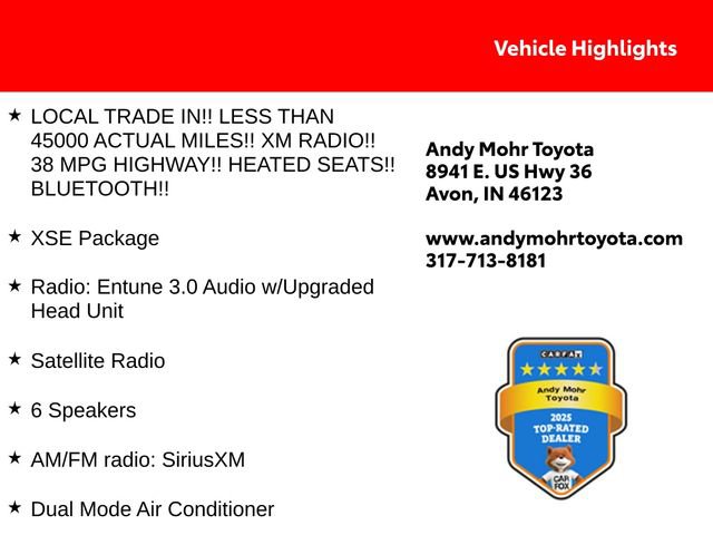 Used 2019 Toyota Corolla XSE FWD image 2