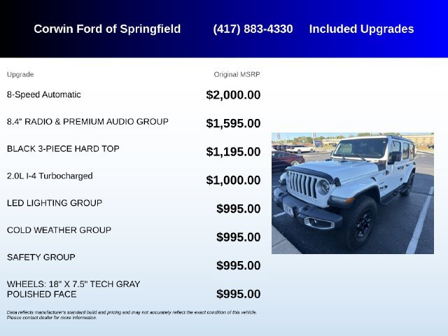 Used 2019 Jeep Wrangler Unlimited Sahara AWD/4WD image 5