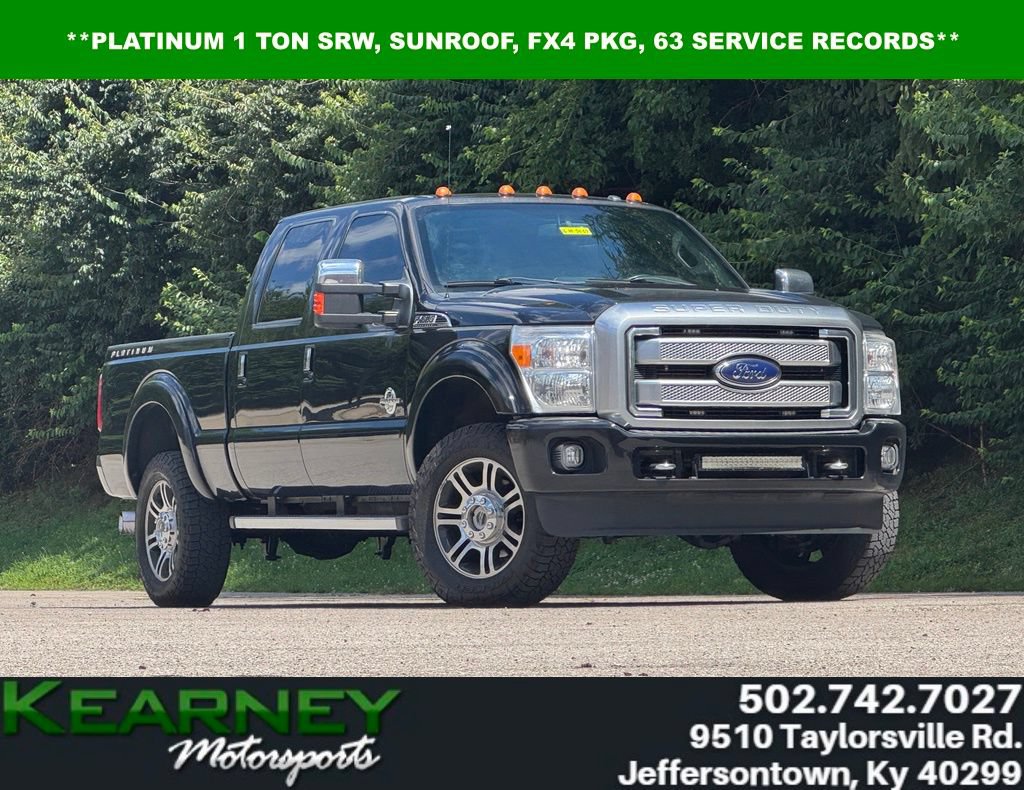 Used 2016 Ford F350 Platinum w/ FX4 Off-Road Package