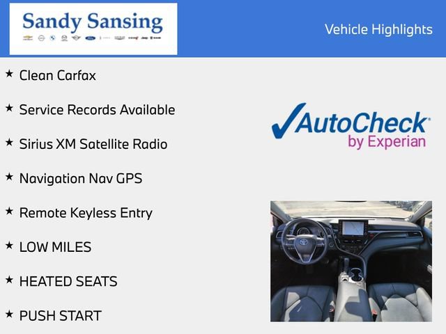 Used 2024 Toyota Camry XLE w/ Navigation Package image 7
