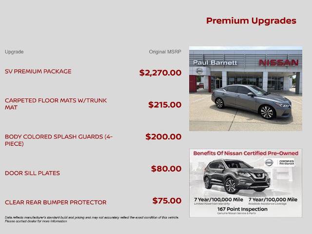 Certified 2021 Nissan Sentra SV w/ SV Premium Package FWD image 9