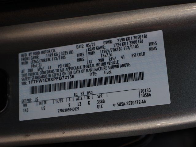 Used 2023 Ford F150 XLT w/ Equipment Group 302A High image 48