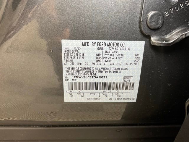 New 2026 Ford Explorer Tremor w/ Tremor Ultimate Package image 27