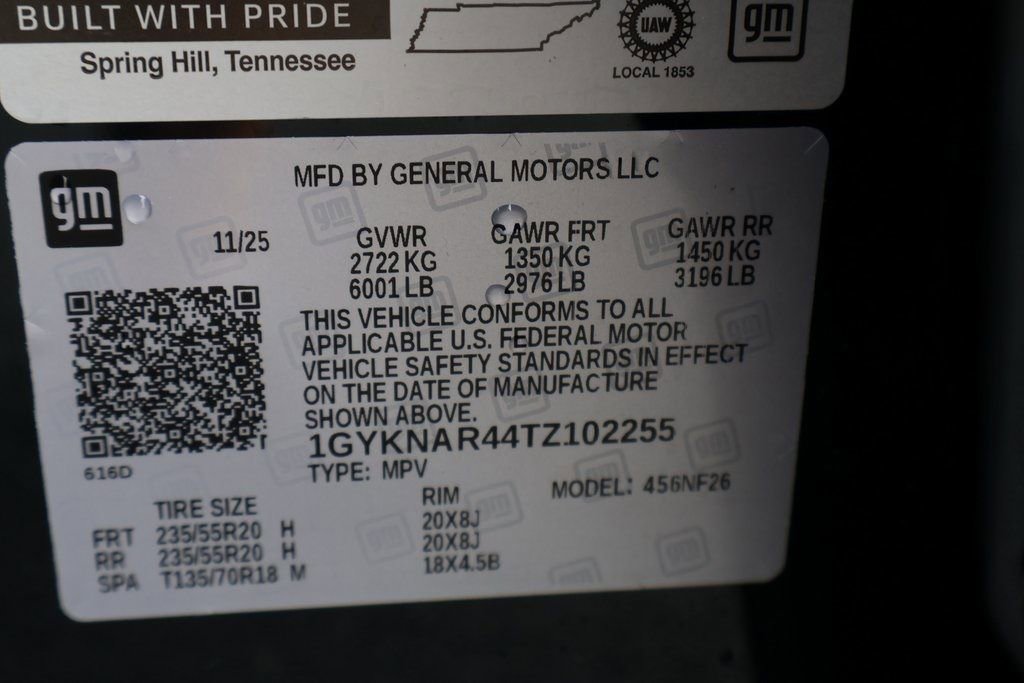 New 2026 Cadillac XT5 Luxury w/ LPO, ONYX Package FWD image 26