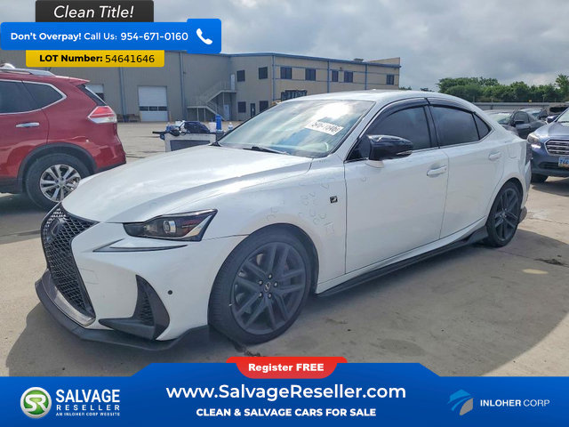 Used 2017 Lexus IS 200t F Sport w/ F Sport Package