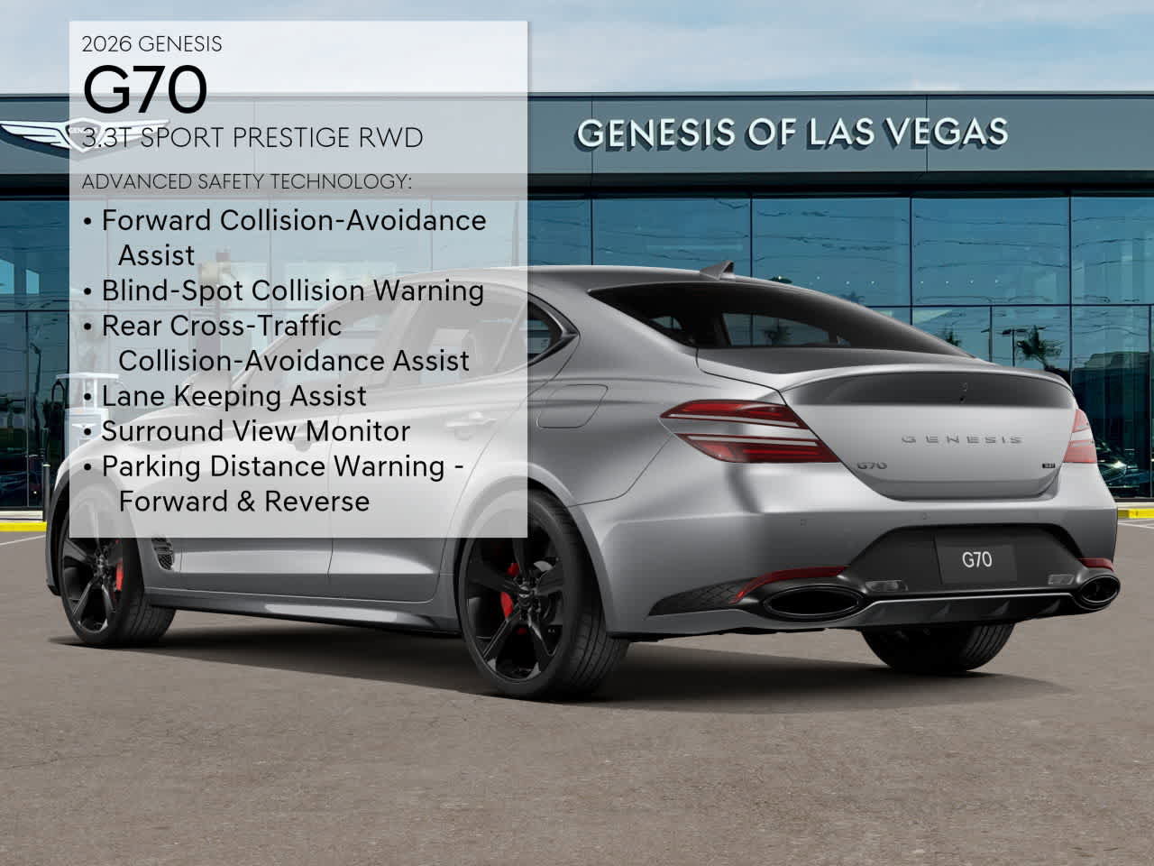 New 2026 Genesis G70 3.3T Sport Prestige image 7