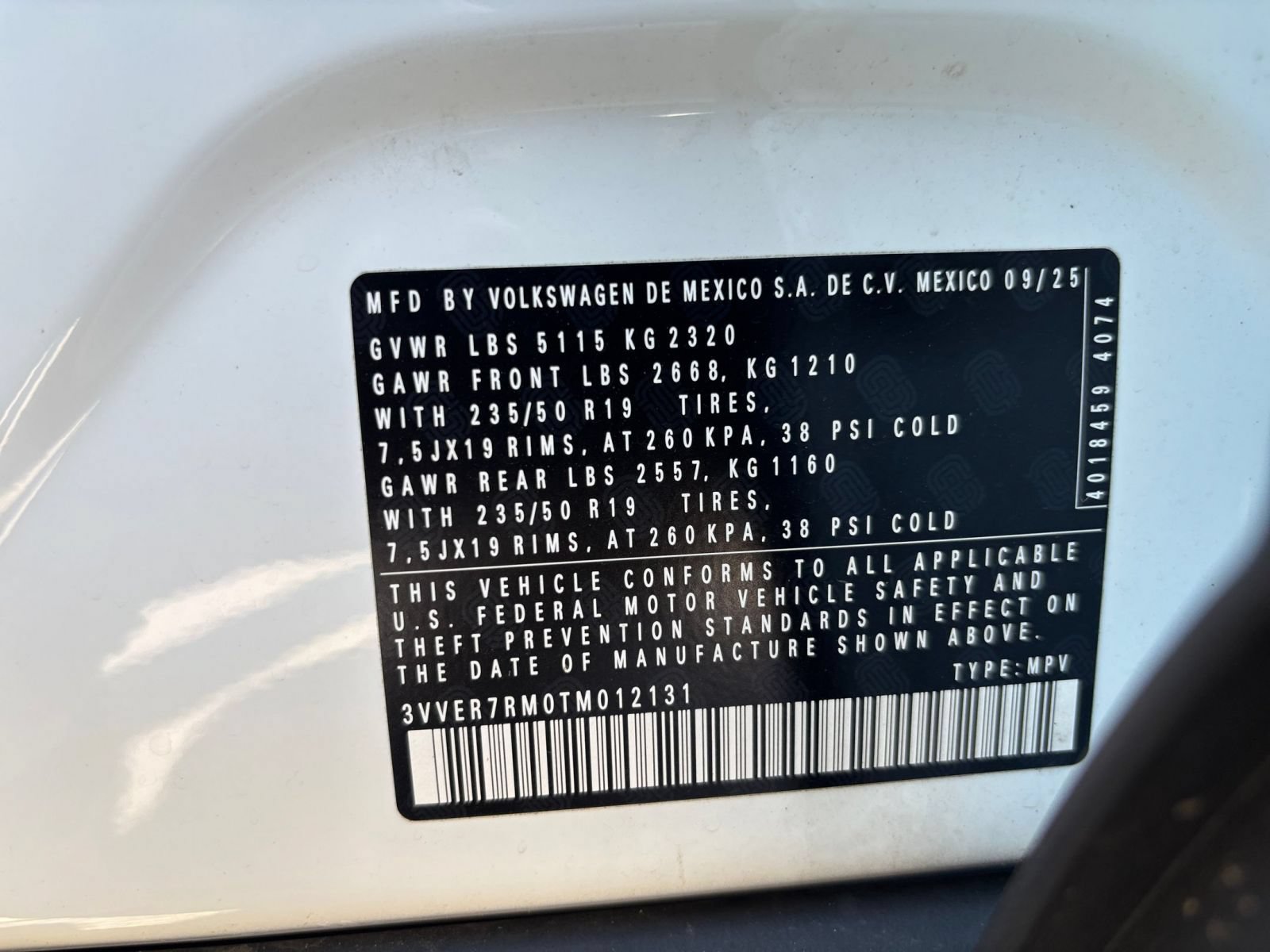 Used 2026 Volkswagen Tiguan SE AWD/4WD image 29