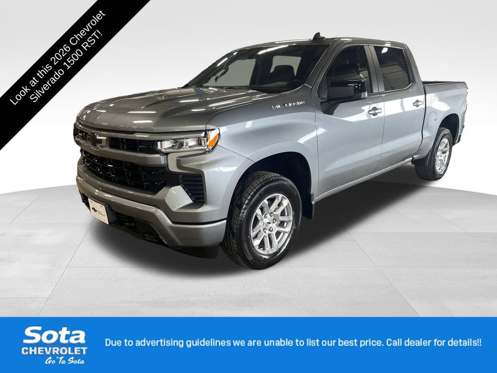 New 2026 Chevrolet Silverado 1500 RST w/ Protection Package AWD/4WD 360° Tour