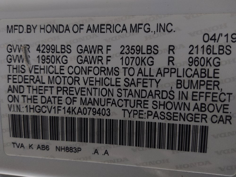 Used 2019 Honda Accord LX image 33