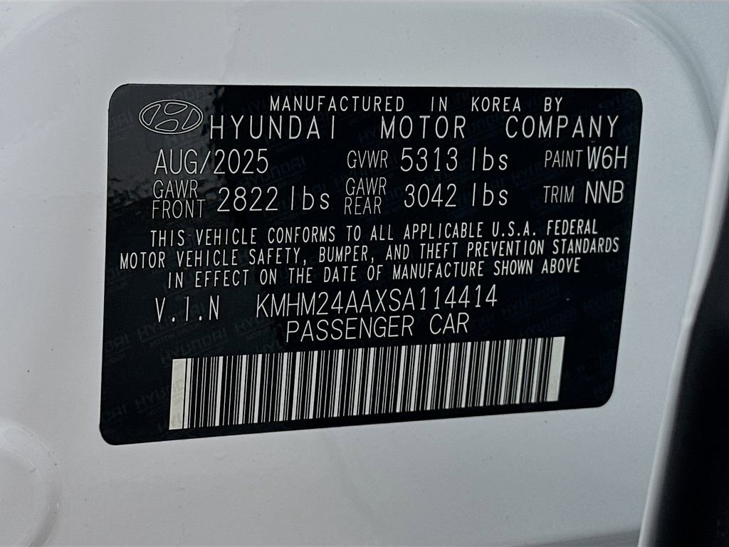 New 2025 Hyundai Ioniq 6 SE image 24