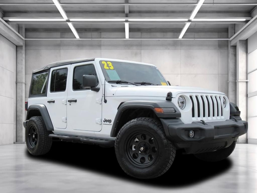 Certified 2023 Jeep Wrangler Sport