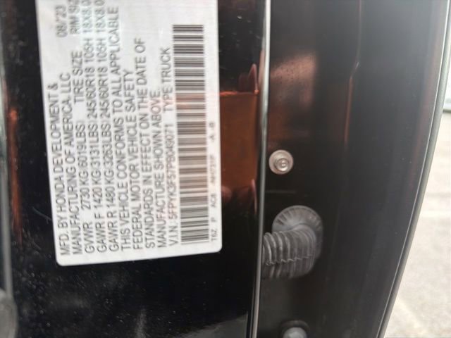 Used 2023 Honda Ridgeline RTL image 9