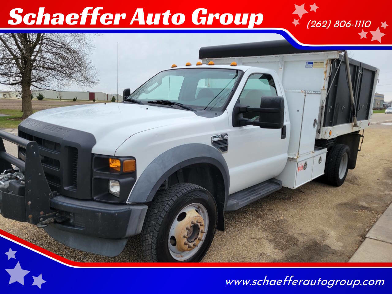 Used 2008 Ford F450 4x4 Regular Cab Super Duty image 3