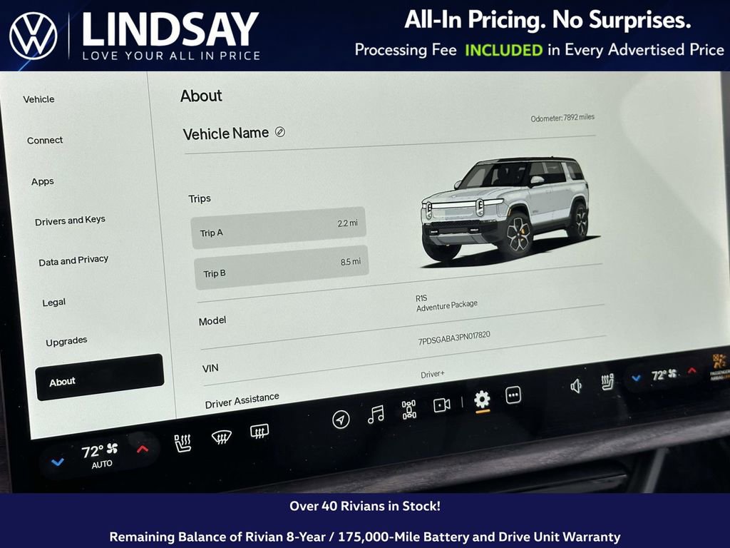 Used 2023 Rivian R1S Adventure image 24