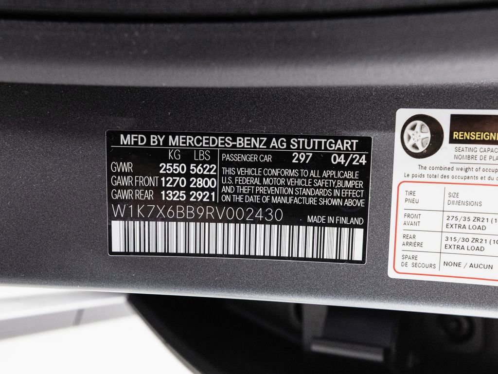 Certified 2024 Mercedes-Benz AMG GT 53 image 36