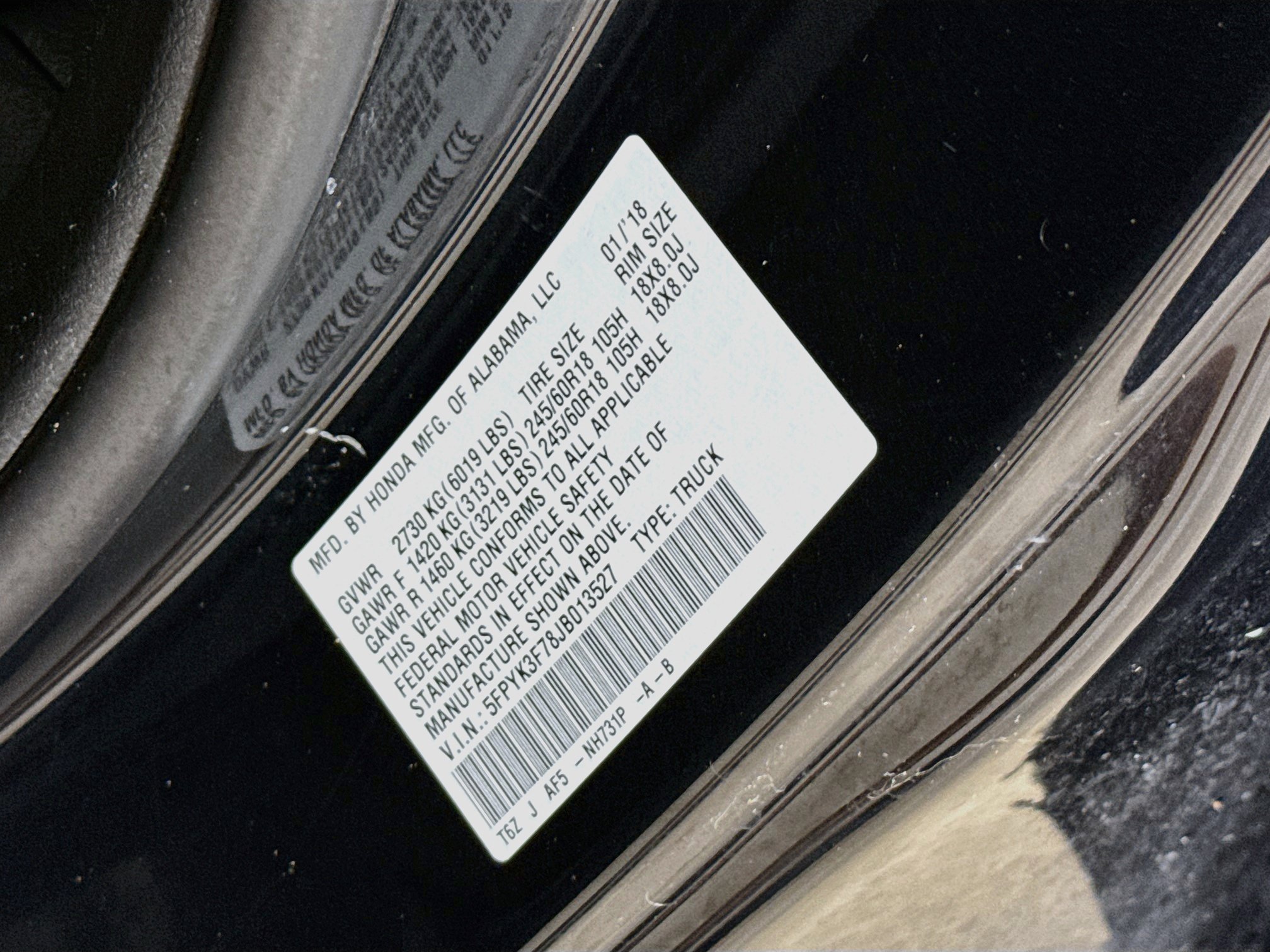 Used 2018 Honda Ridgeline RTL-E image 38