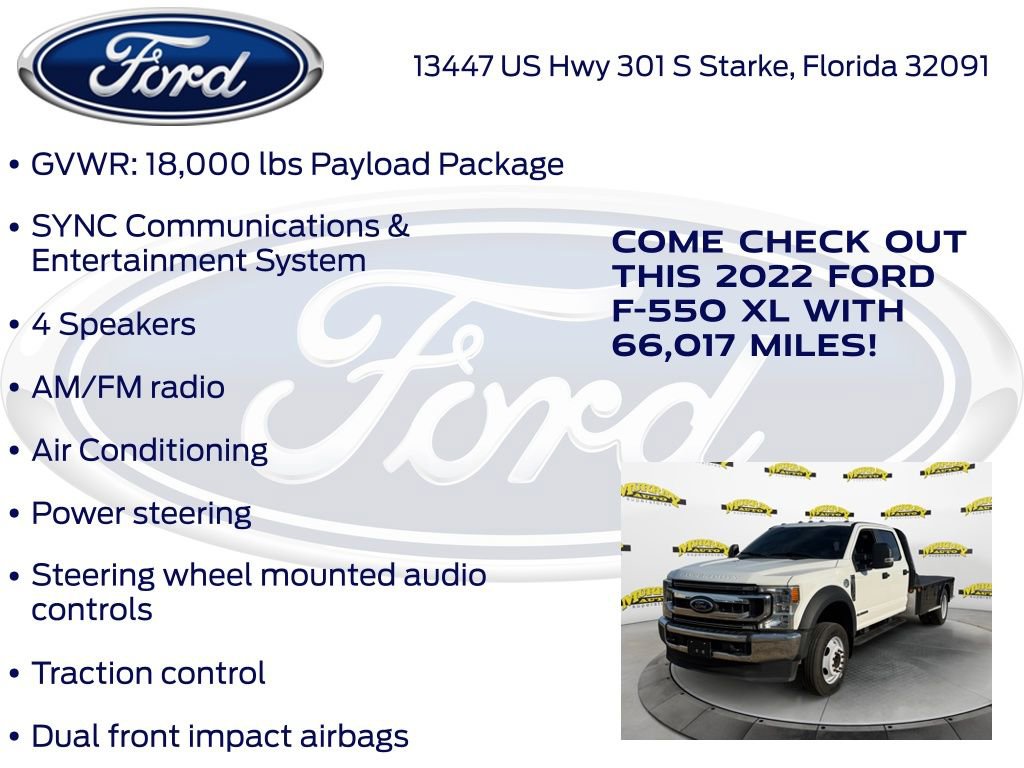 Used 2022 Ford F550 2WD Crew Cab Super Duty w/ Power Equipment Group image 15