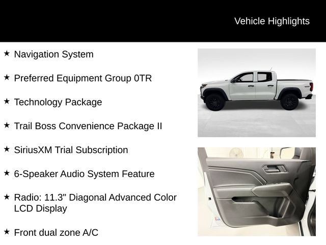 Certified 2025 Chevrolet Colorado Trail Boss AWD/4WD image 27