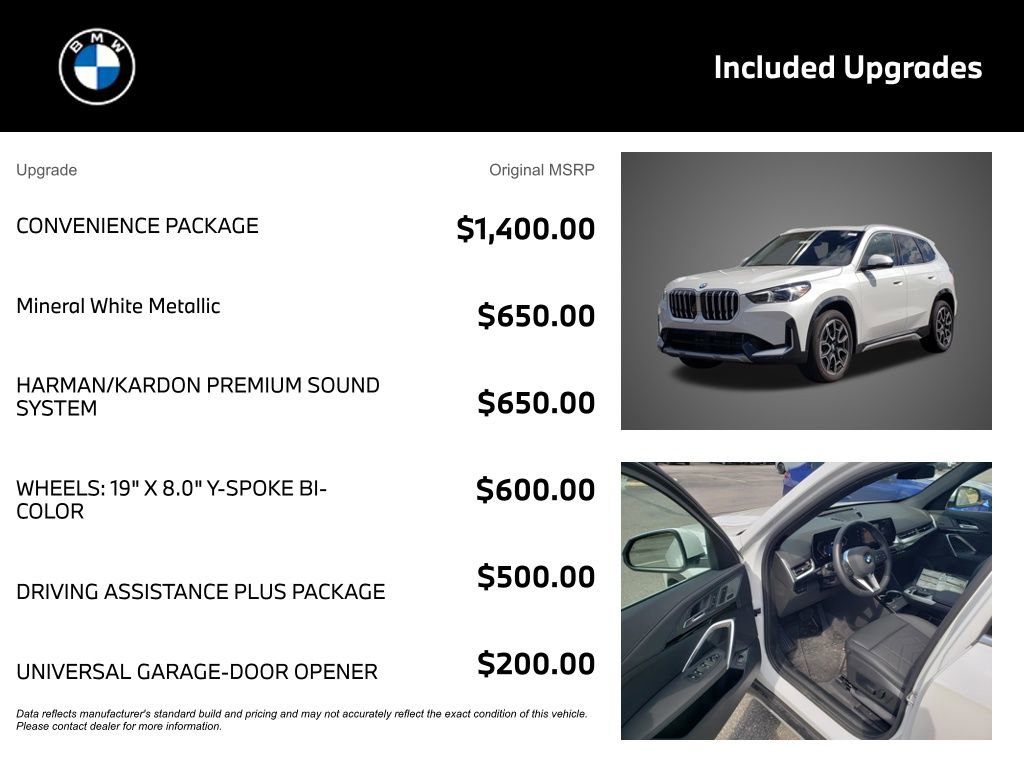 New 2026 BMW X1 xDrive28i w/ Convenience Package AWD/4WD image 4