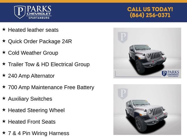 Used 2018 Jeep Wrangler Unlimited Rubicon w/ Cold Weather Group AWD/4WD image 4
