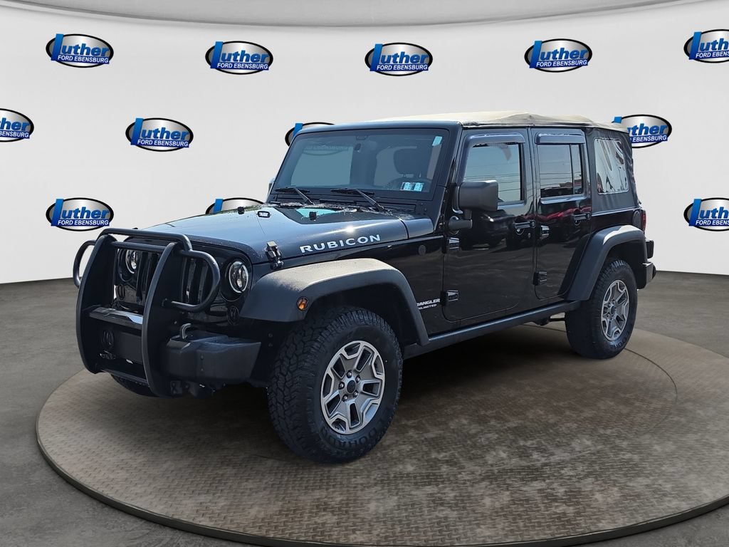 Used 2016 Jeep Wrangler Unlimited Rubicon w/ Connectivity Group AWD/4WD image 1