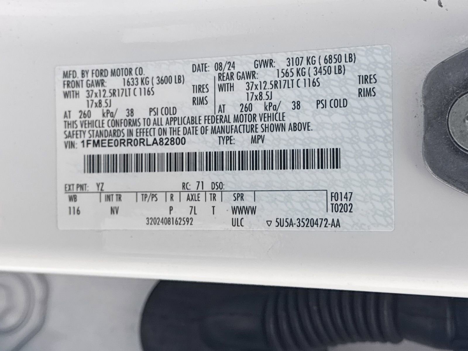 Used 2024 Ford Bronco Raptor w/ Interior Carbon Fiber Pack 6 AWD/4WD image 40