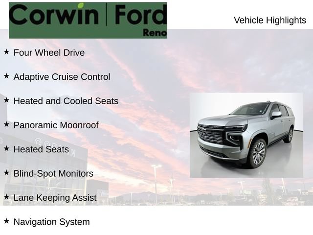 Used 2025 Chevrolet Tahoe High Country w/ LPO, Get Active Package AWD/4WD image 8