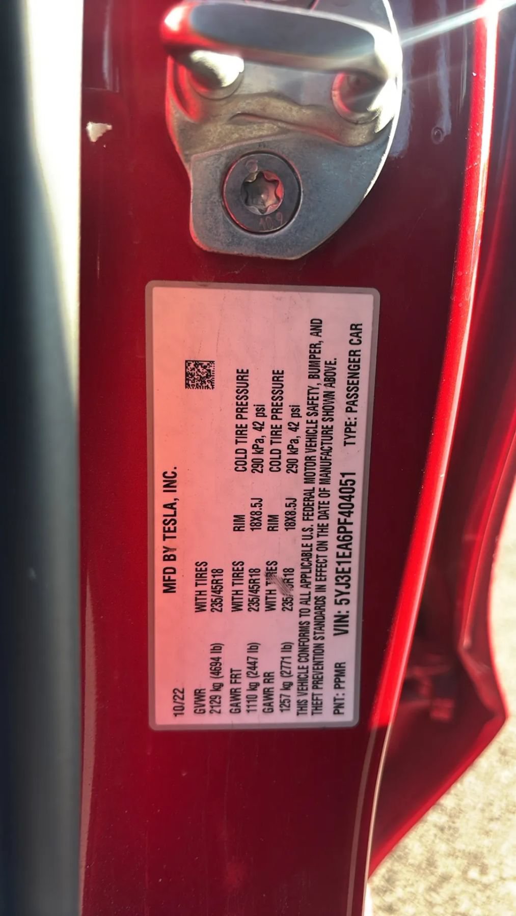 Used 2023 Tesla Model 3 Standard Range RWD image 48
