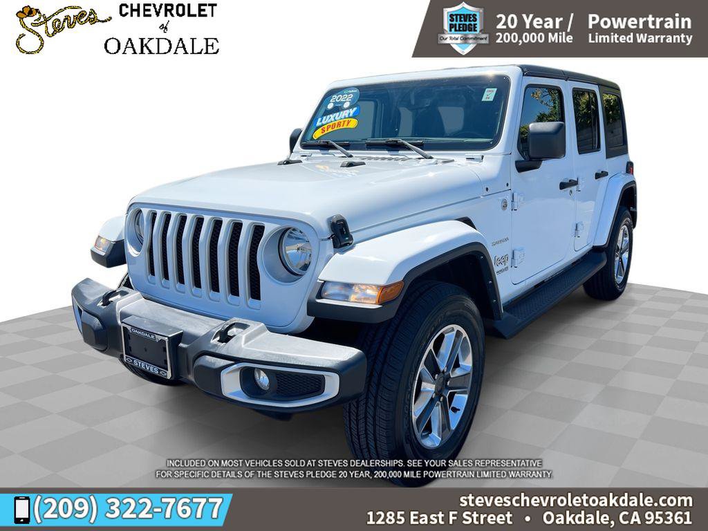 Used 2022 Jeep Wrangler Unlimited Sahara