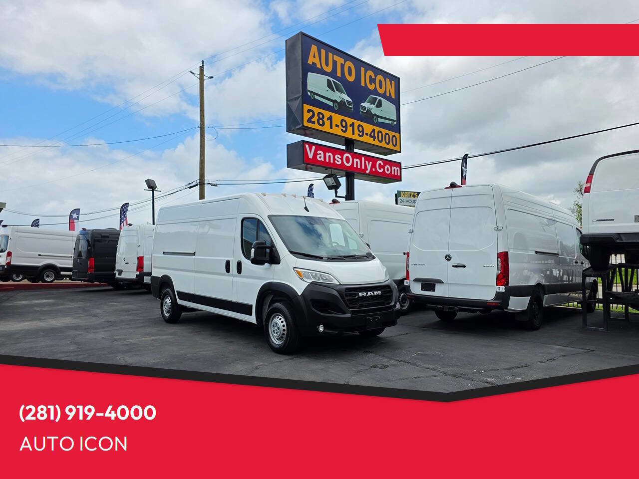 Used 2025 RAM ProMaster 3500 w/ Convenience Group FWD image 1