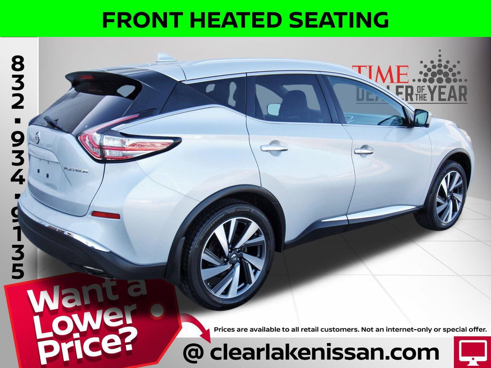 Used 2017 Nissan Murano Platinum w/ Platinum Technology Package image 7