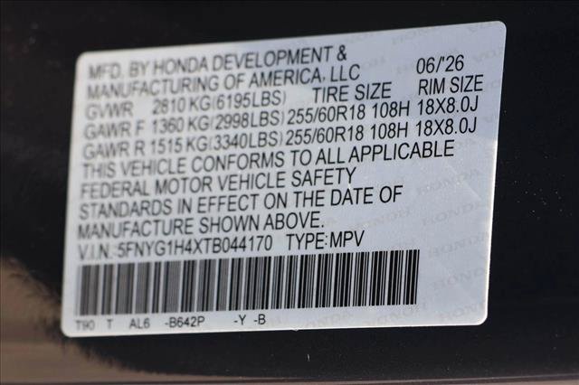 New 2026 Honda Pilot EX-L image 25