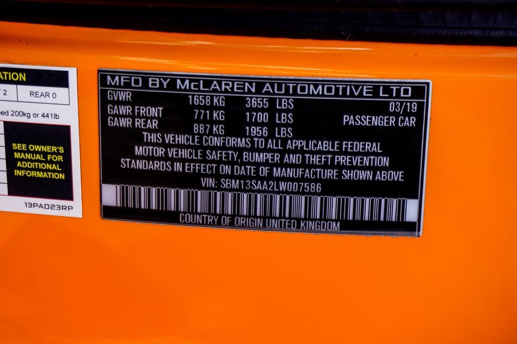 Used 2020 McLaren 600LT Spider image 44