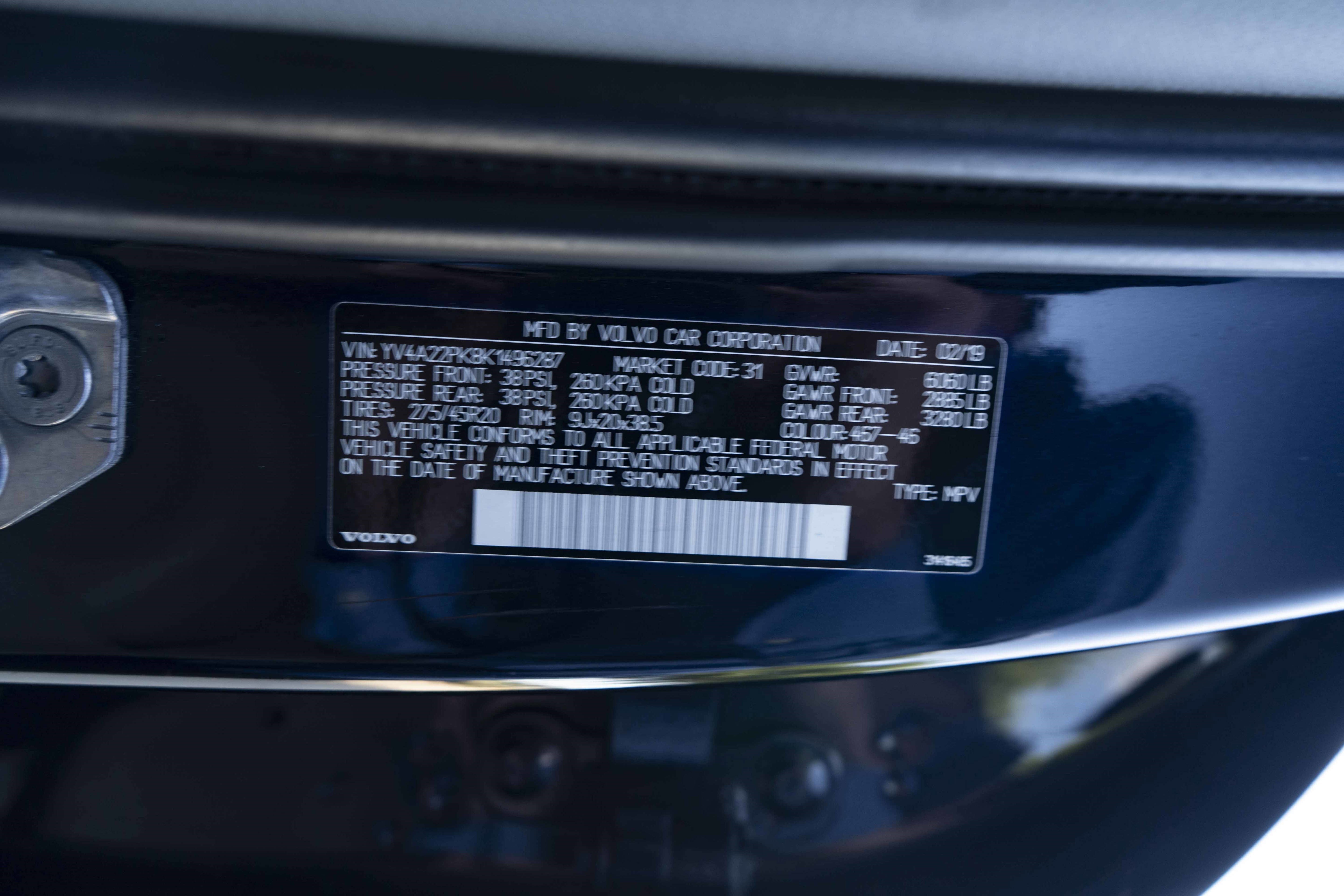 Used 2019 Volvo XC90 T6 Momentum w/ Protection Package Premier AWD/4WD image 44