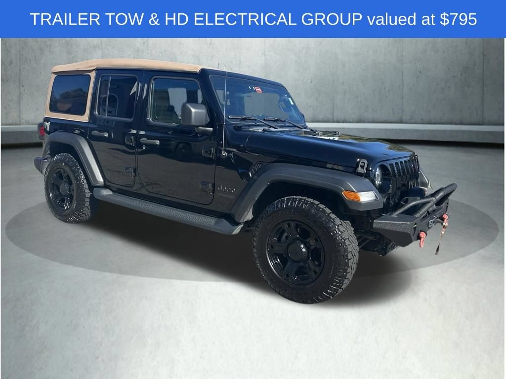 Used 2020 Jeep Wrangler Unlimited Sport AWD/4WD image 9