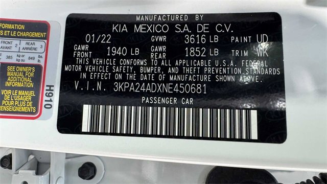 Used 2022 Kia Rio LX image 32