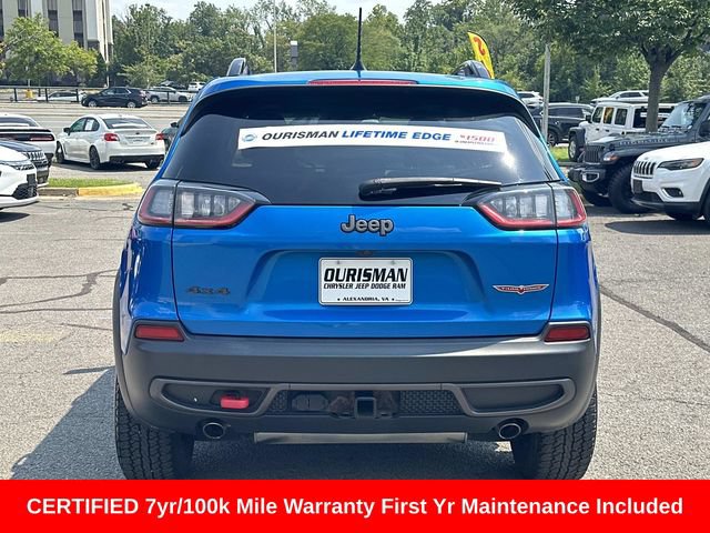 Used 2022 Jeep Cherokee Trailhawk w/ Sun, Sound & Nav Group AWD/4WD image 4