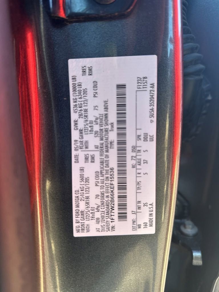 Used 2019 Ford F250 XLT w/ Snow Plow Prep Package image 34