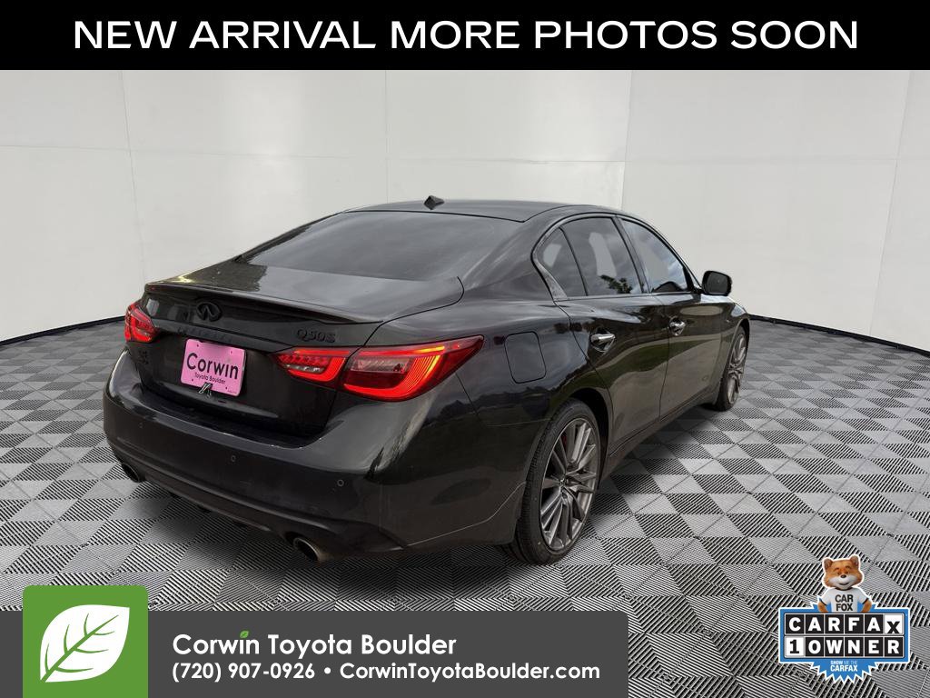 Used 2024 INFINITI Q50 Red Sport 400 w/ Black Opal Edition AWD/4WD image 8