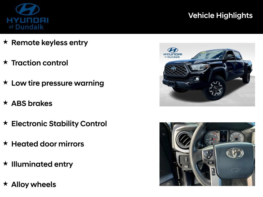 Used 2020 Toyota Tacoma TRD Off-Road w/ Technology Package AWD/4WD image 39