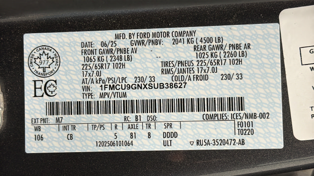 Used 2025 Ford Escape Active w/ Tech Pack #1 AWD/4WD image 26
