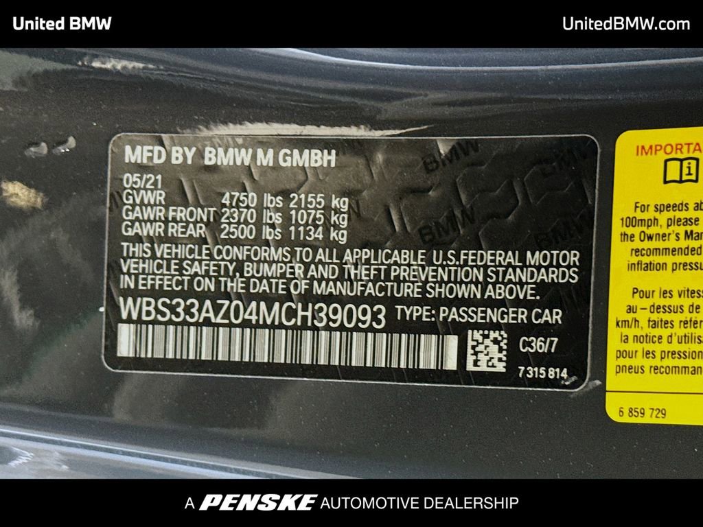 Used 2021 BMW M4 Competition image 15