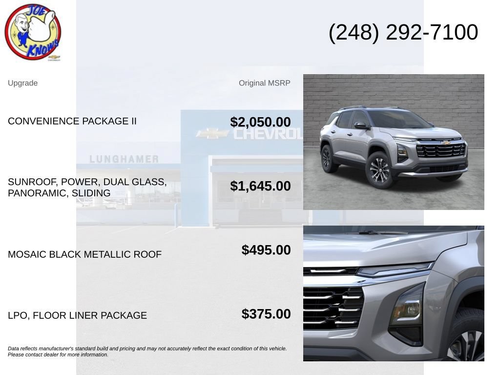 New 2027 Chevrolet Equinox LT w/ Convenience Package II AWD/4WD image 5